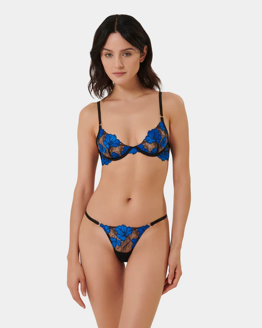 Sorento Floral Embroidered Bra – view 1 of 3
