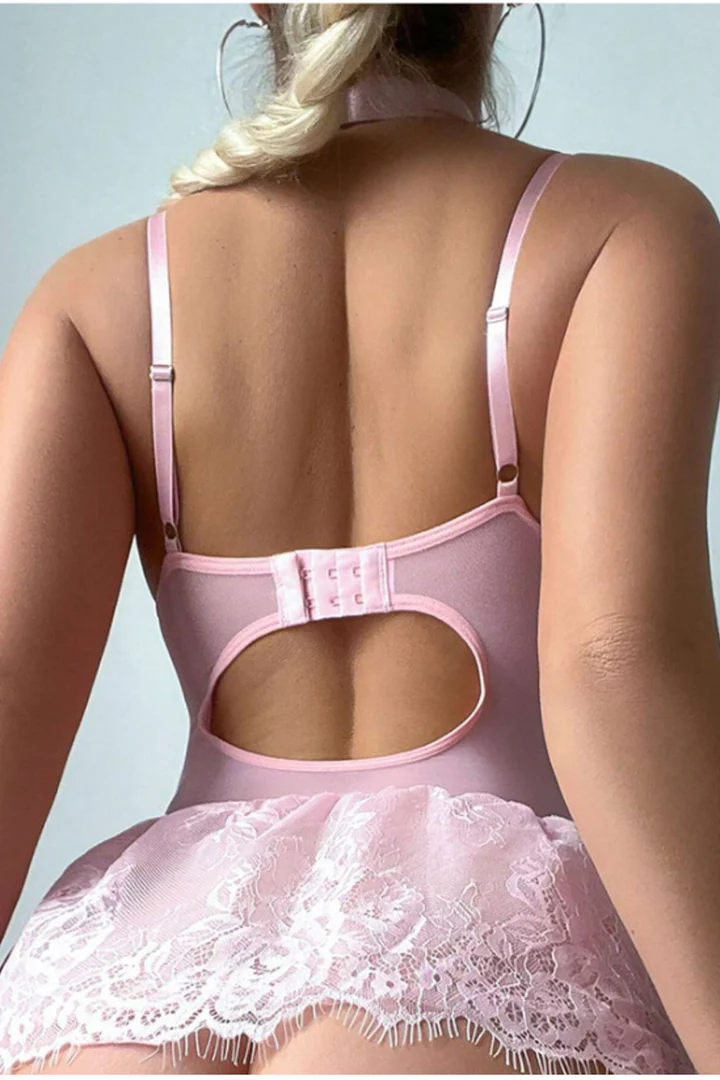 Lace Skirted Babydoll Set – view 4 of 5