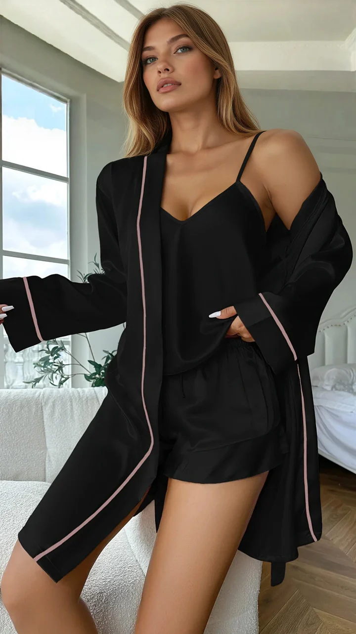 Satin Shorts And Cami Sleep Set – view 3 of 6