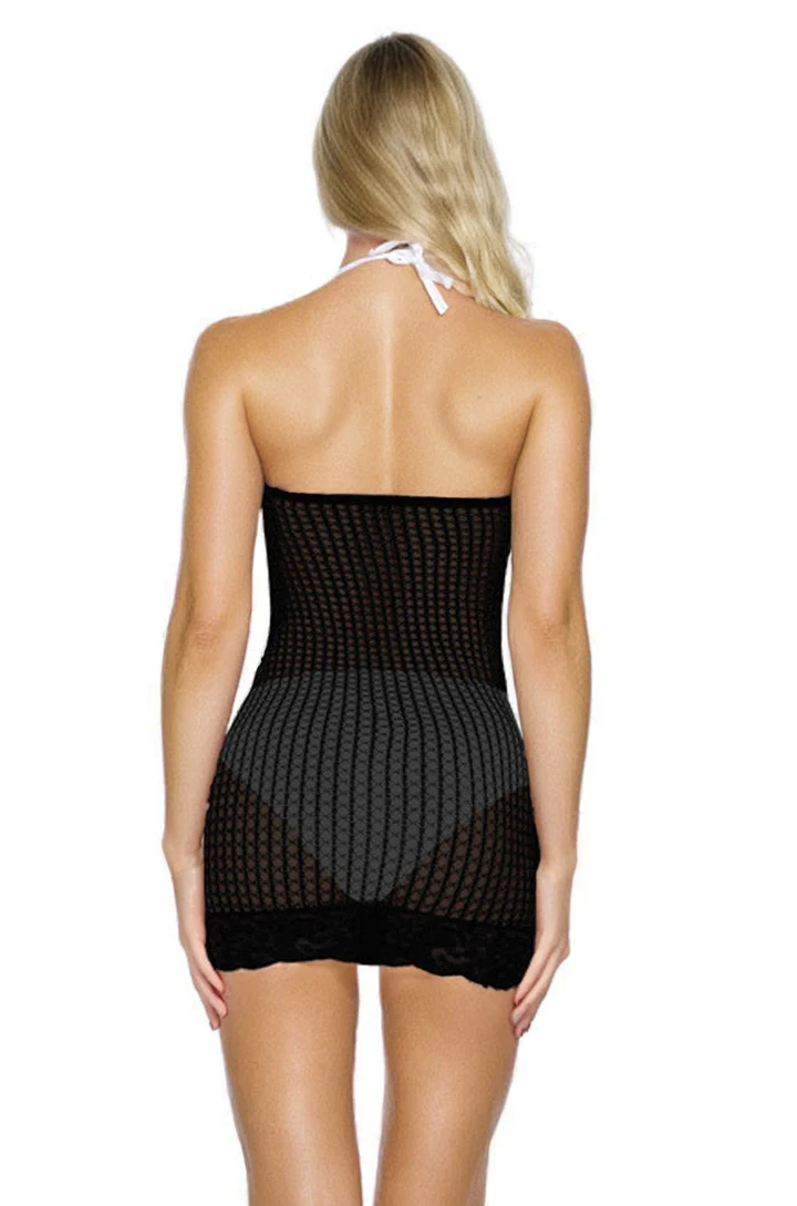 Seamless Mesh High Neck Dress – view 2 of 4
